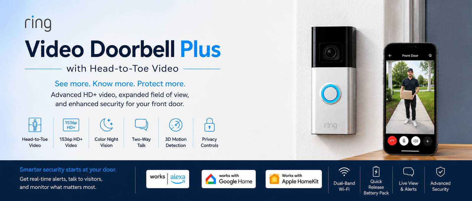 Ring Doorbell Plus Banner
