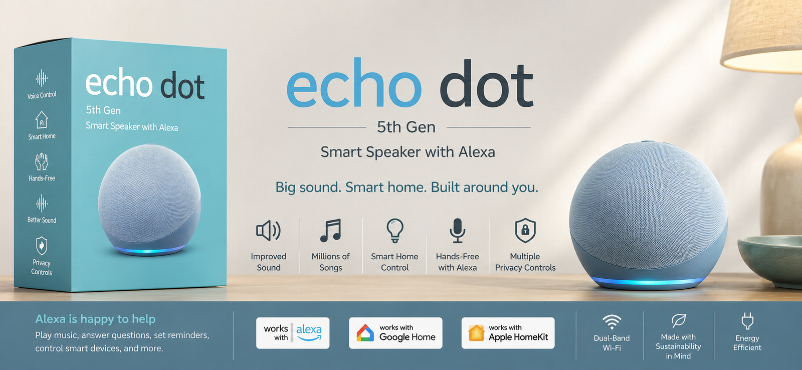 Amazon Echo Dot Banner