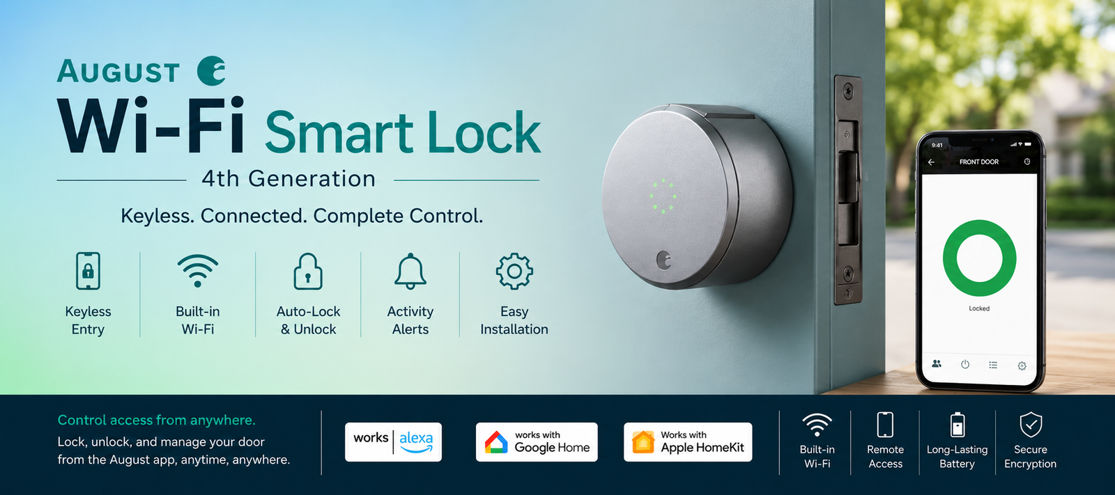 August Smart Lock Banner