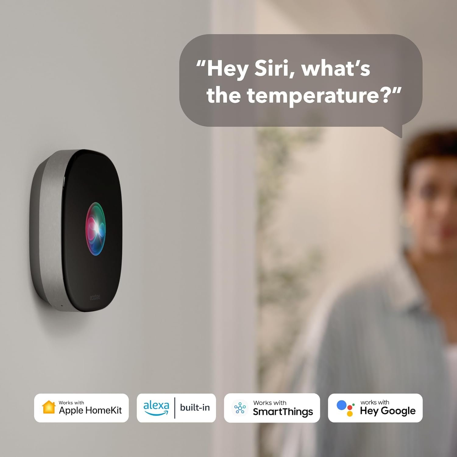 ecobee smart thermostat premium with smartsensor