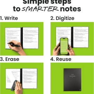rocketbook core smart reusable notebook