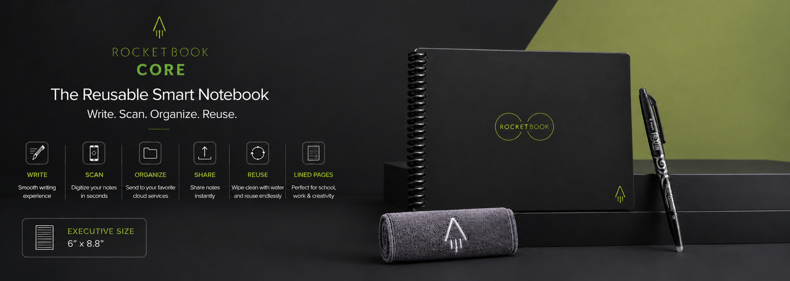 Rocketbook Detailed Review Lab Banner