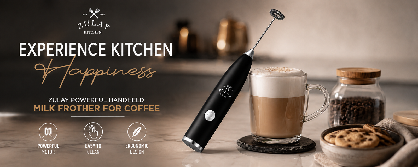 Zulay Frother Detailed Review Lab Banner